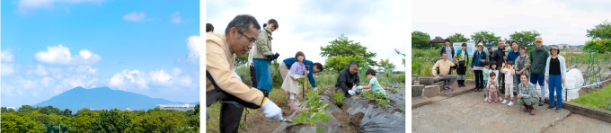 つくばMBLファーム苗植えイベント実施