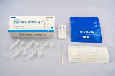 GLINE-SARS-CoV-2&FluA+Bキット